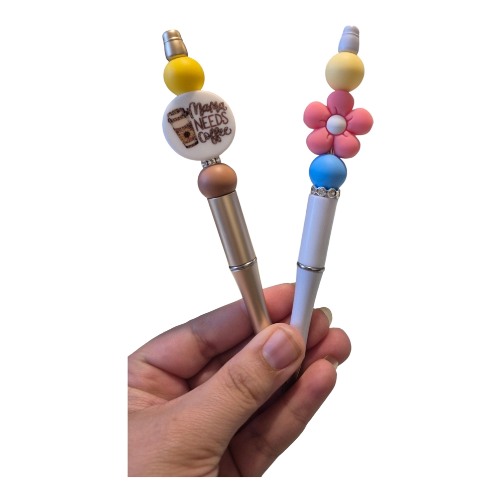 Colorful Beaded Stylus Pens